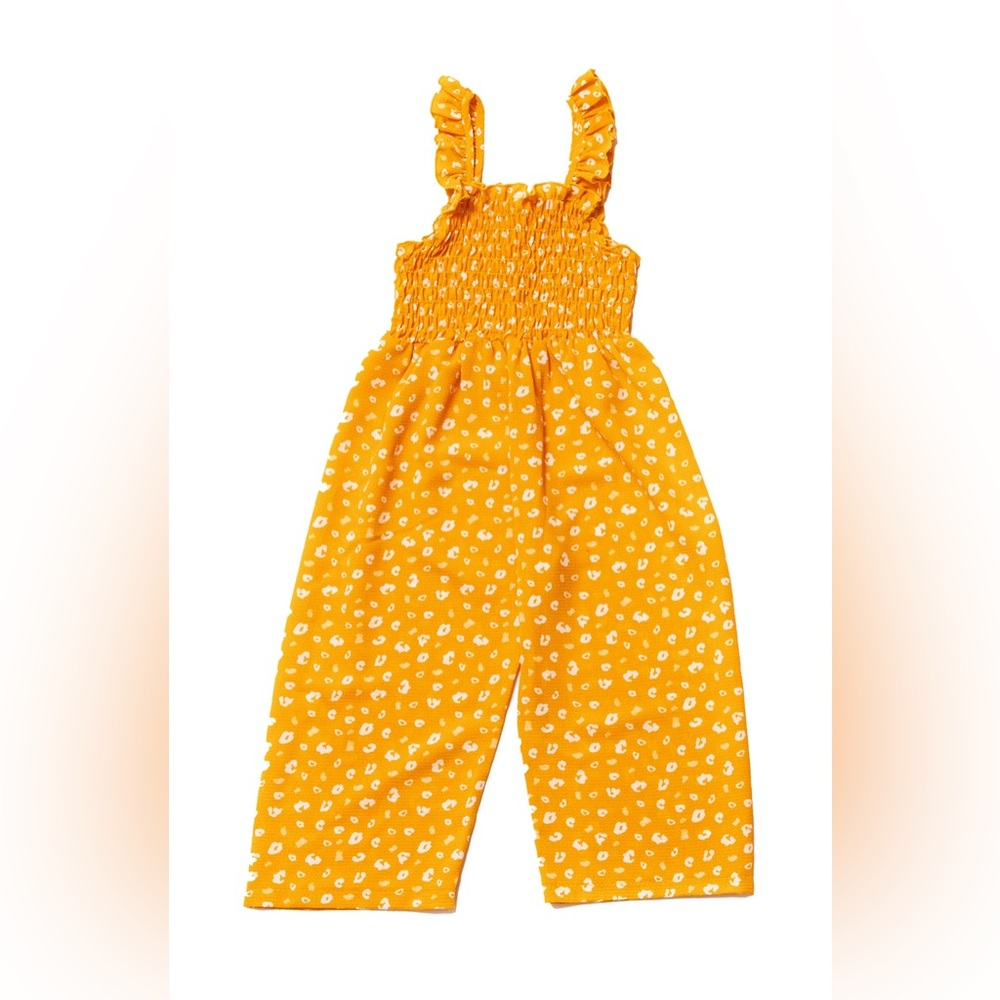 Smocked jumper.